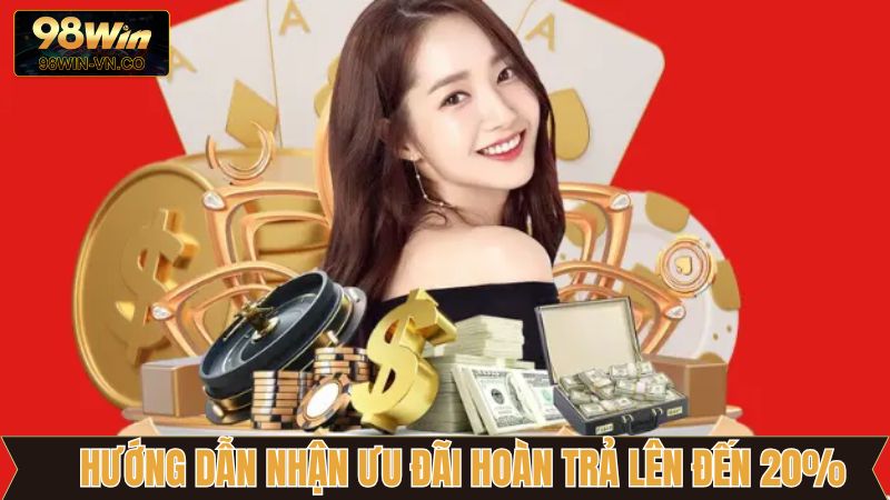 Hoàn Trả Lên Đến 20% - Giảm Rủi Ro, Tăng Cơ Hội Thắng 4 Hướng dẫn thao tác nhận tiền hoàn trả nhanh chóng
