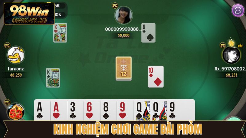 Bài Phỏm - Trải Nghiệm Ván Cược Đỉnh Cao Tại 98Win 4 Chiến thuật săn thưởng khi tham gia trò chơi phỏm