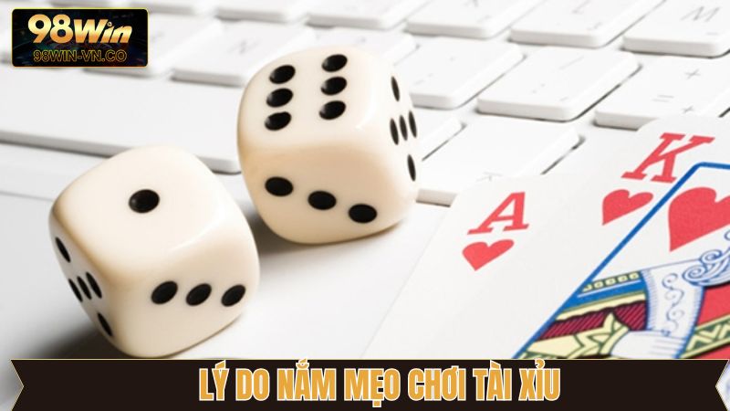 Mẹo Chơi Tài Xỉu Hiệu Quả Cho Người Mới Bắt Đầu Tại 98Win 2 Lý do nên sử dụng mẹo chơi tài xỉu