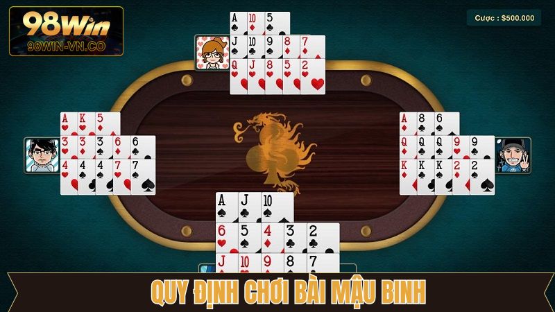 Bài Mậu Binh - Siêu Phẩm Game Đổi Thưởng Tại 98Win 4 Quy định thành viên tham gia binh xập xám
