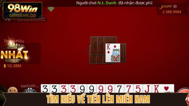 Tiến Lên Miền Nam - Game Bài Đổi Thưởng Hấp Dẫn Tại 98Win 2 Giới thiệu game bài trực tuyến tiến lên miền Nam