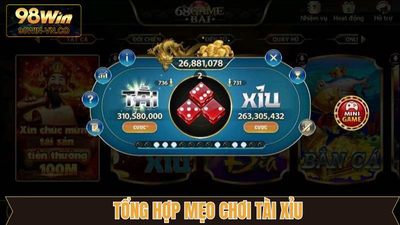 Mẹo Chơi Tài Xỉu Hiệu Quả Cho Người Mới Bắt Đầu Tại 98Win 3 Theo dõi chuỗi kết quả để dự đoán xu hướng chính xác